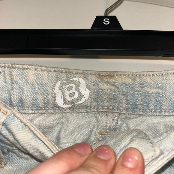 Y2K Bullhead Light Blue Denim mini skirt - Picture 3 of 6